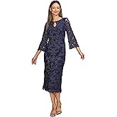 JS Collections Womens Perla Soutache Midi