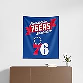Northwest NBA Philadelphia 76ers Wall Hanging Tapestry, 34" x 40", Premium