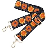 Nefelibata Purse Strap,2" Wide Purse Strap Adjustable Replacement,Multi-pattern Crossbody Handbag Strap