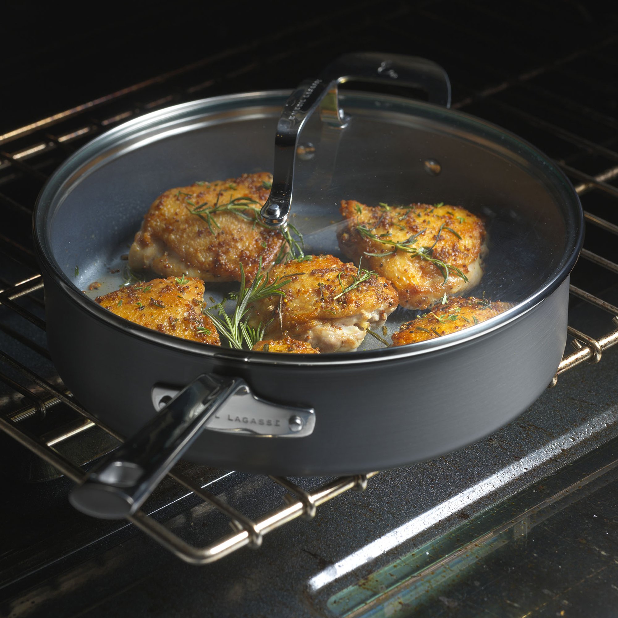 Emeril Lagasse 62923 Dishwasher safe Nonstick Hard Anodized Fry Pan, 12