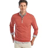 johnnie-O Sully | Men&rsquo;s 1/4 Zip Pullover | Heathered Cotton-Blend Sweatshirt | Wrinkle Resistant | Versatile Quarter-Zip