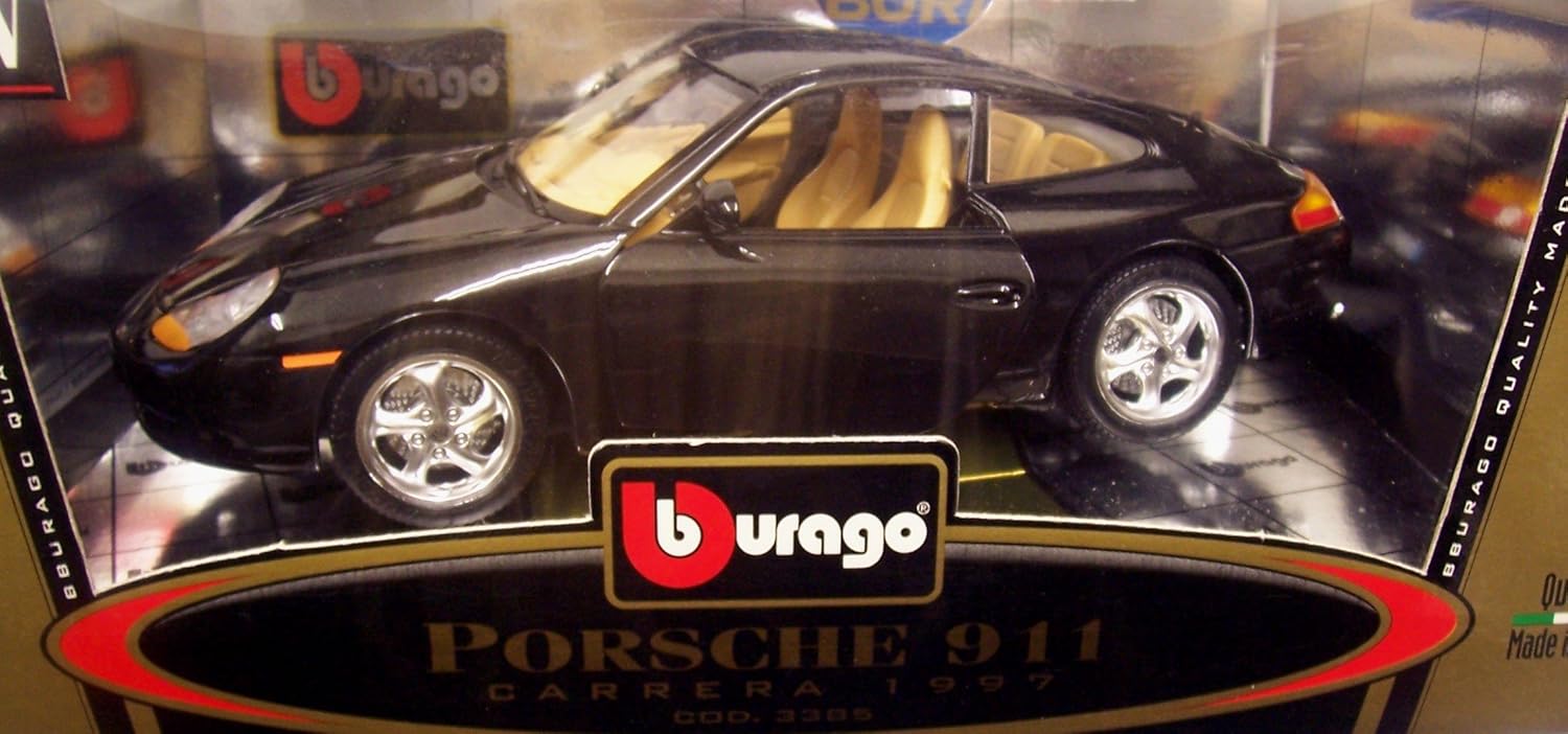 burago porsche 911 carrera 1997