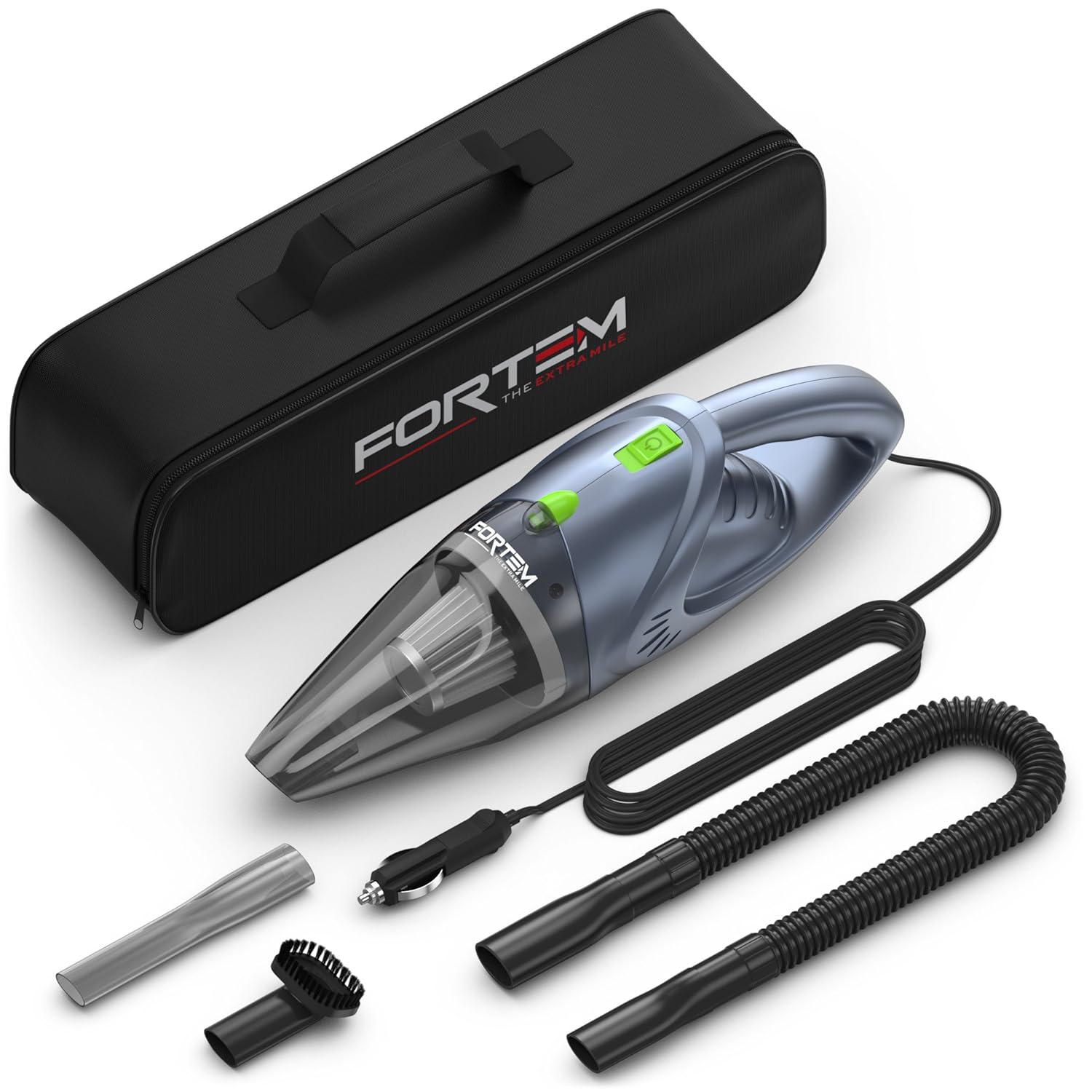 Car Vacuum Cleaner 120W 4500Pa Suction Power DC 12V Handheld Portable