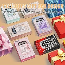 VEWINGL Calculator,Beige Calculator Cute 10 Digit