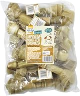 Good Boy Medium Rawhide Knotted Bones Dog Chews Pack of 10