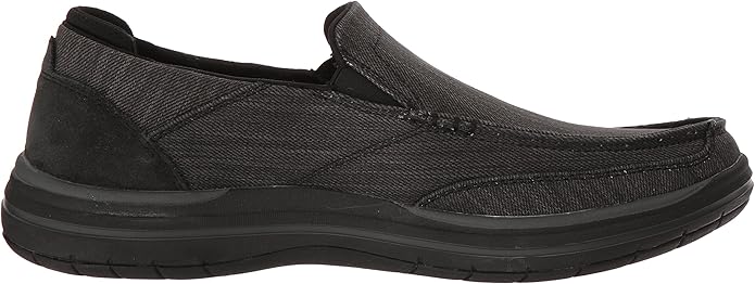 skechers elson amster mens slip on shoes