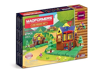 Magformers Log Cabin Toy Set 