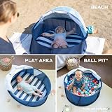 Babymoov Babyni Pop Up Baby Beach Tent UPF 50+ Anti UV Sun Shelter view 4