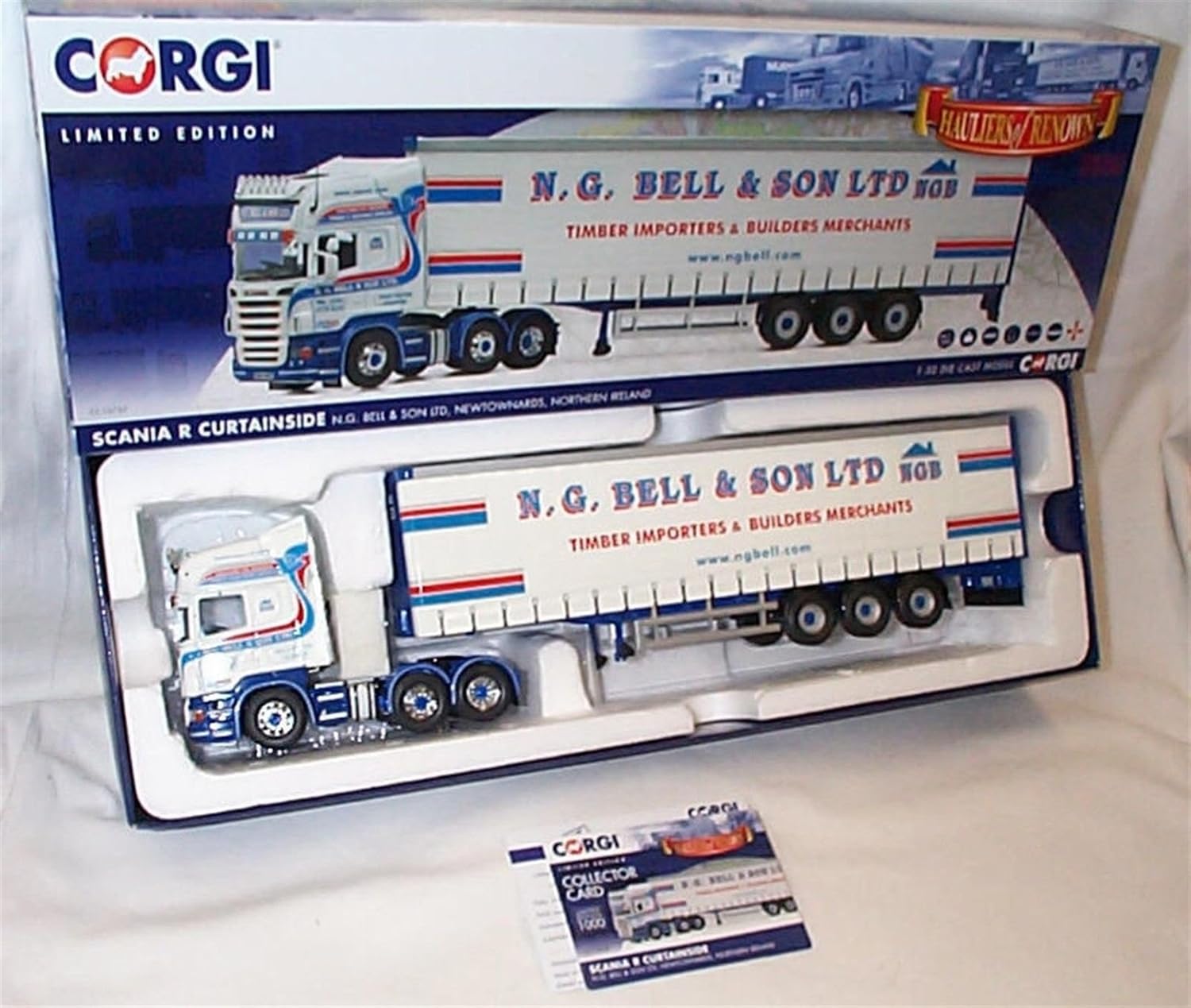 hauliers of renown scania R newtownards N G bell and son northern