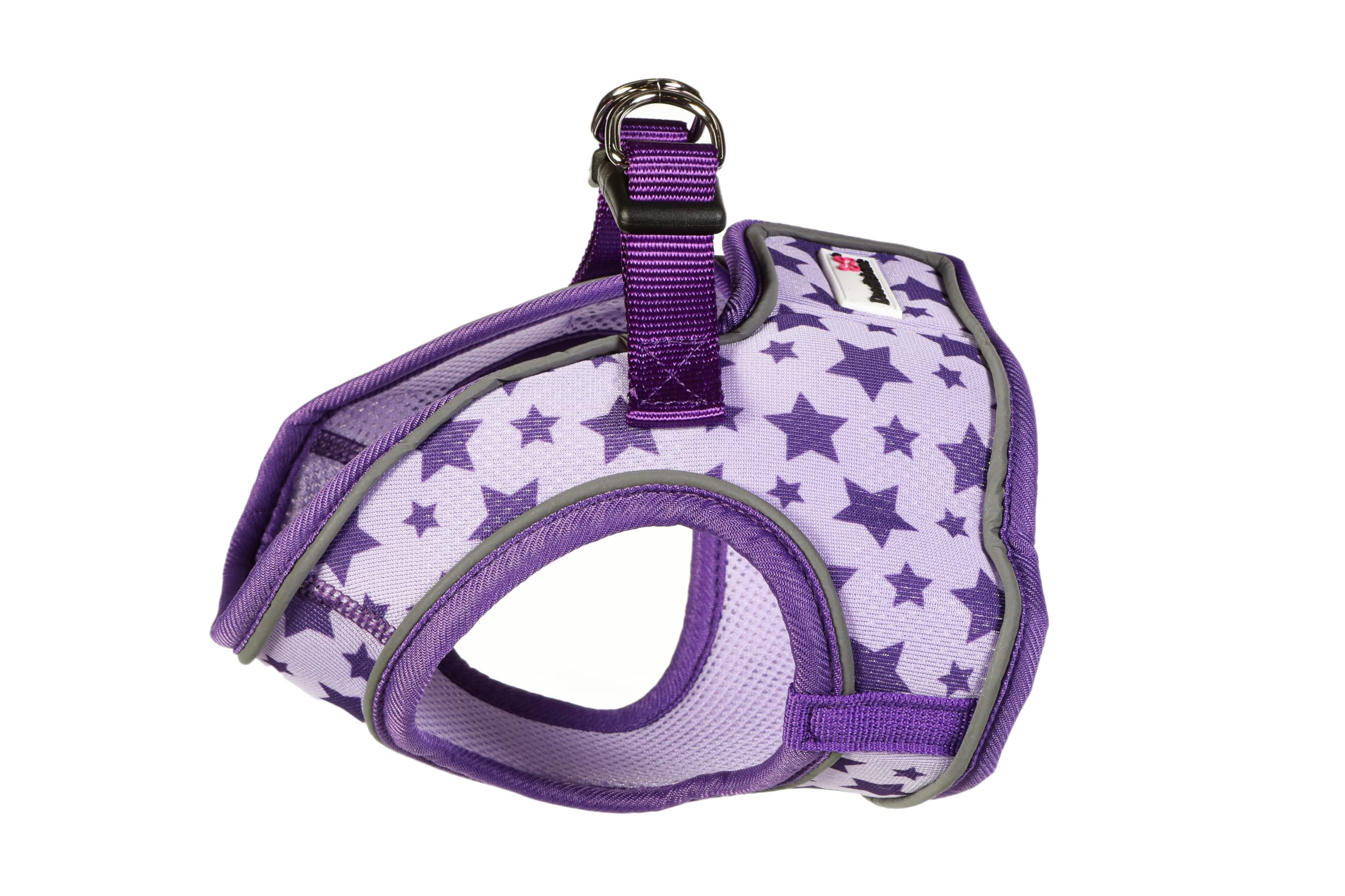 Doodlebone Snappy Harness, Violet Stars, 3 — image 1