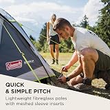 Coleman Darwin 4 Plus Tent Compact Dome 4 Person Waterproof 3000mm view 2