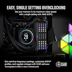 CORSAIR DOMINATOR PLATINUM RGB DDR5 RAM 32GB