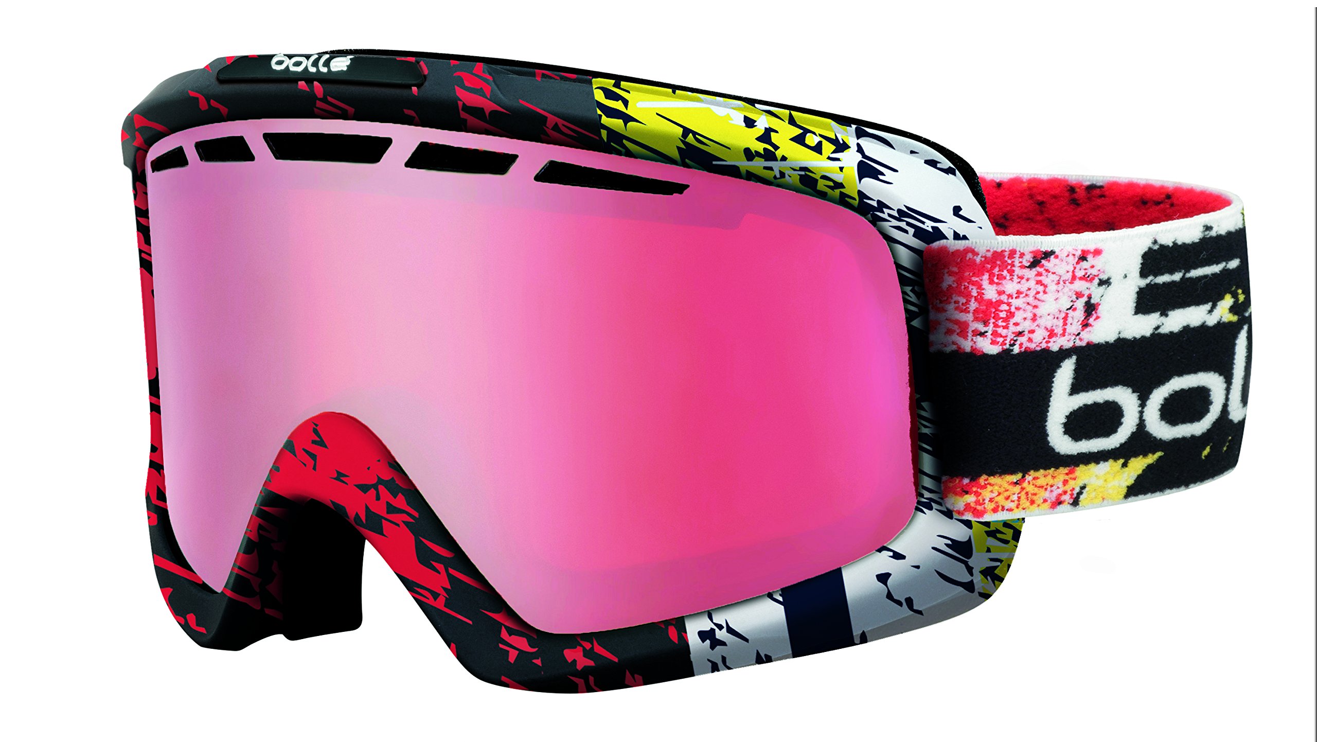 Bollé Nova II Mask black Matte Black/Red Zenith