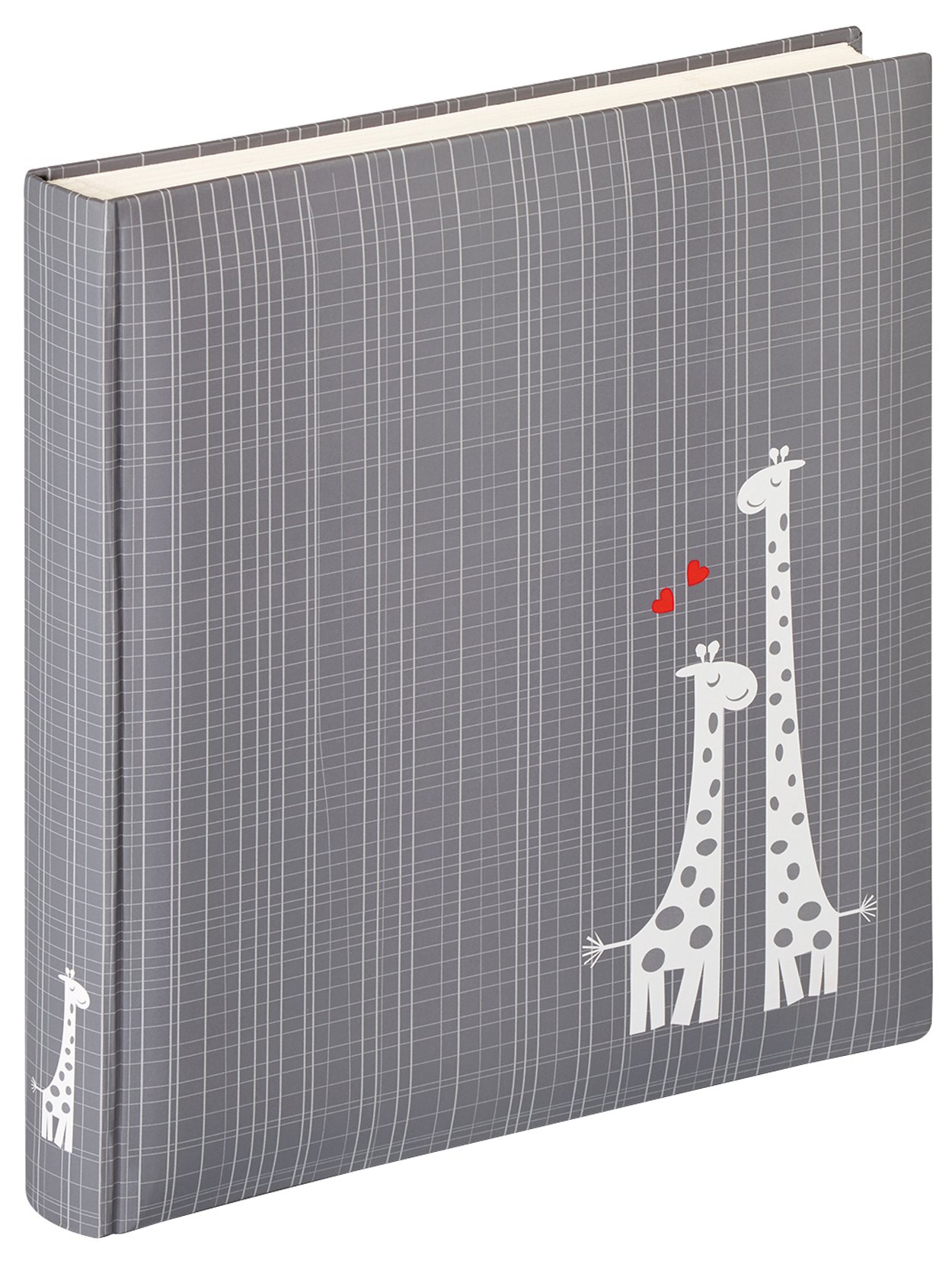 walther Design Photo Album 28 x 30,5 cm baby Album, Baby Giraffe UK-143