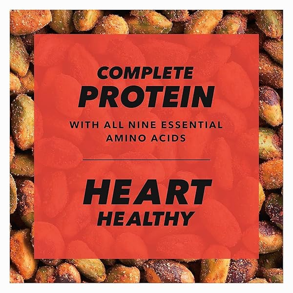 WONDERFUL PISTACHIOS NO SHELLS, CHILI ROASTED NUTS, 5.5 OUNCE RESEALABLE BAG, PROTEIN SNACKS, GLUTEN FREE TRAVEL SNACKS, HEALTHY SNACK