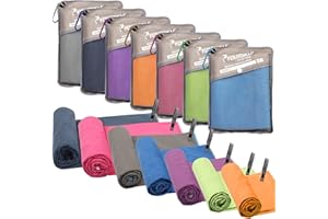 SYOURSELF Microfiber Camping Towel, Quick Dry Towel, Soft Absorbent Compact Travel Gym Workout Sweat Towel for Beach Yoga Swim Travel Camping Hiking Backpack Essentials (M:40"x20")