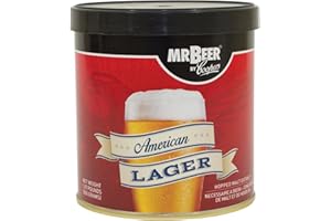 Mr. Beer American Lager Beer Refill Kit, 2 Gallons