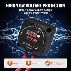VEVOR Dual Battery Isolator Kit, 12V 140Amp, Manual