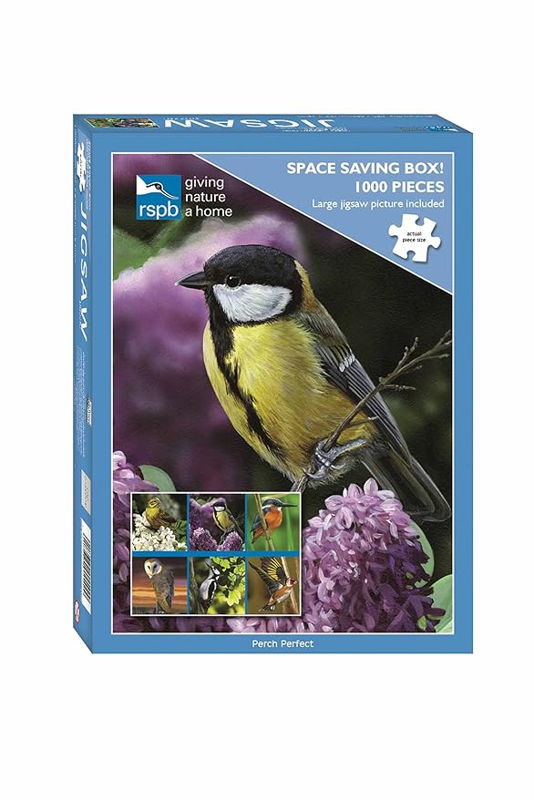Rectangular Jigsaw Rspb The Bird House Puzzle Games Toys Games