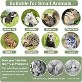 SUPJADE 45Pcs Guinea Pig Treats Timothy Hay Sticks Dental Care Toys view 5