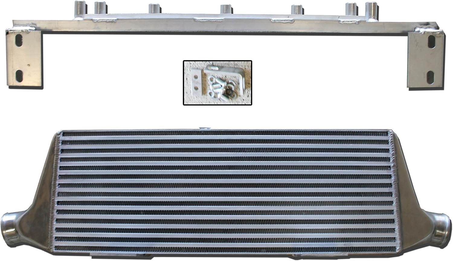 20022007 with compatible Bracket FMIC+Bumper Intercooler Mount Front