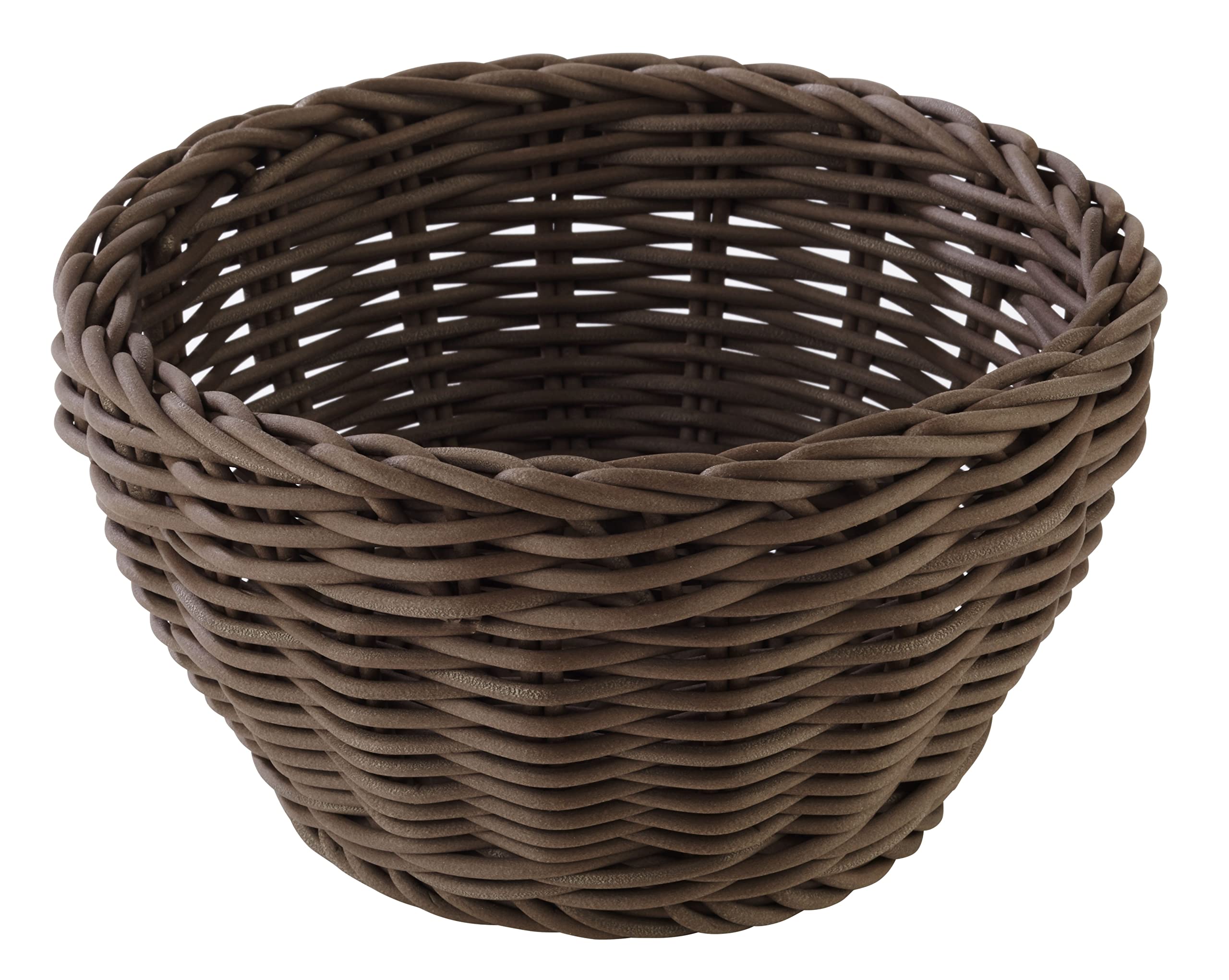 APS Round Made from Polypropylene, Mocha, Diameter 16 cm x 8 cm