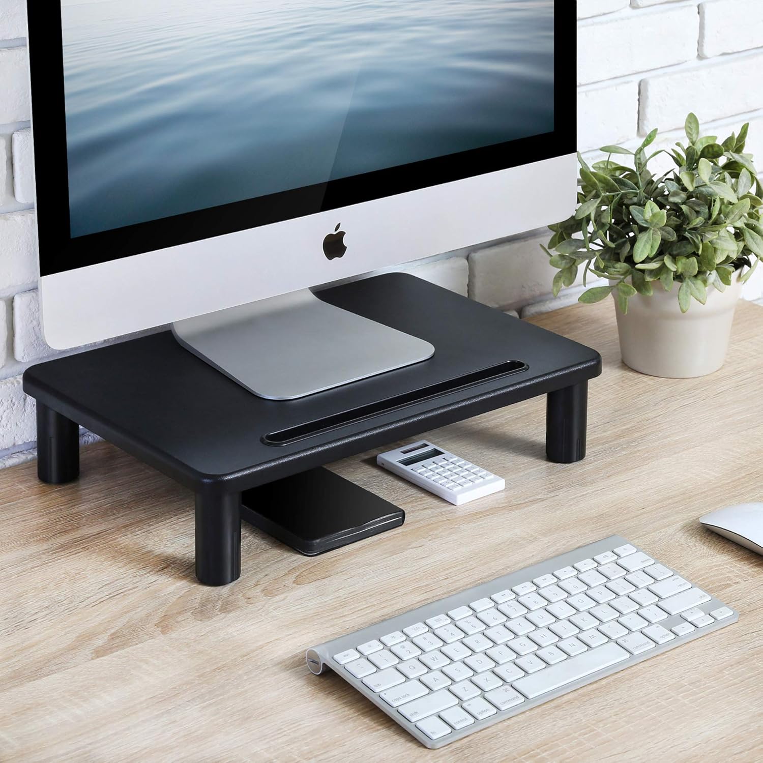 FITUEYES Computer Monitor Stand Riser Height Adjustable Amazon.co.uk