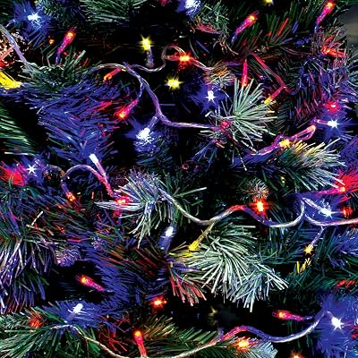 The Christmas Workshop 71160 Multi-Coloured 200 LED Christmas Lights 19.9m