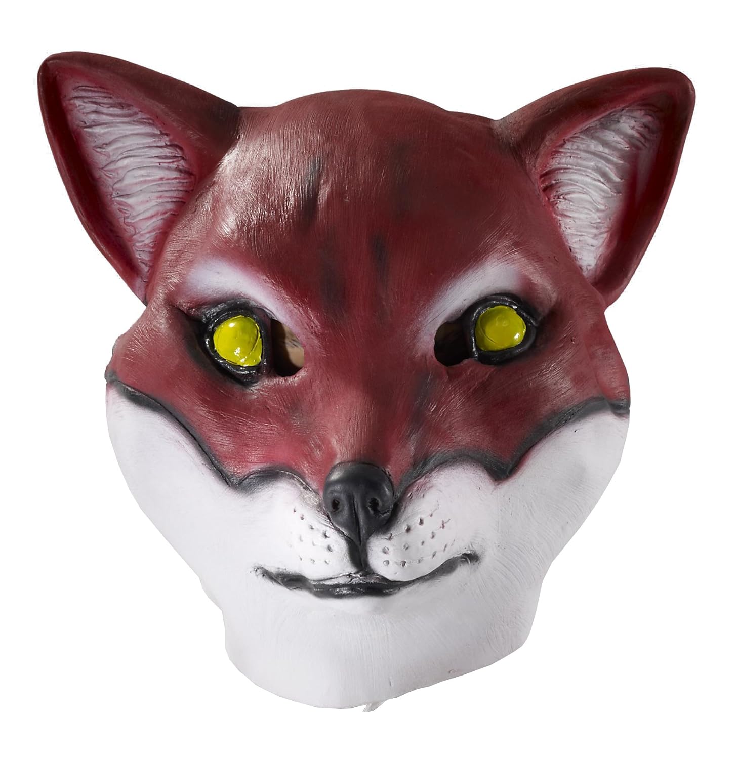 Amazon Latex Fox Mask (Adult) ラテックスフォックスマスク（大人用）♪ハロウィン♪クリスマス♪OneSize