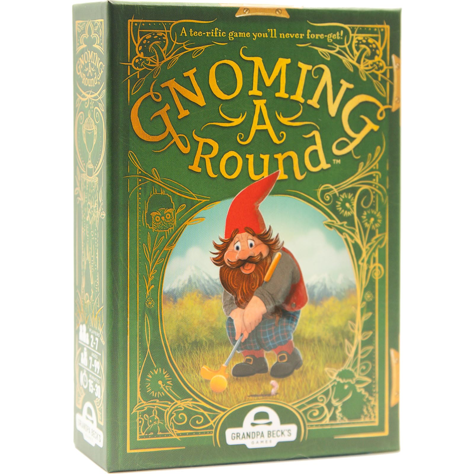 Grandpa Beck's Games Gnoming A Round - Fun Family Card Game - From the Creators of Skull King & Cover Your Assets | 2-7 Players Ages 7+