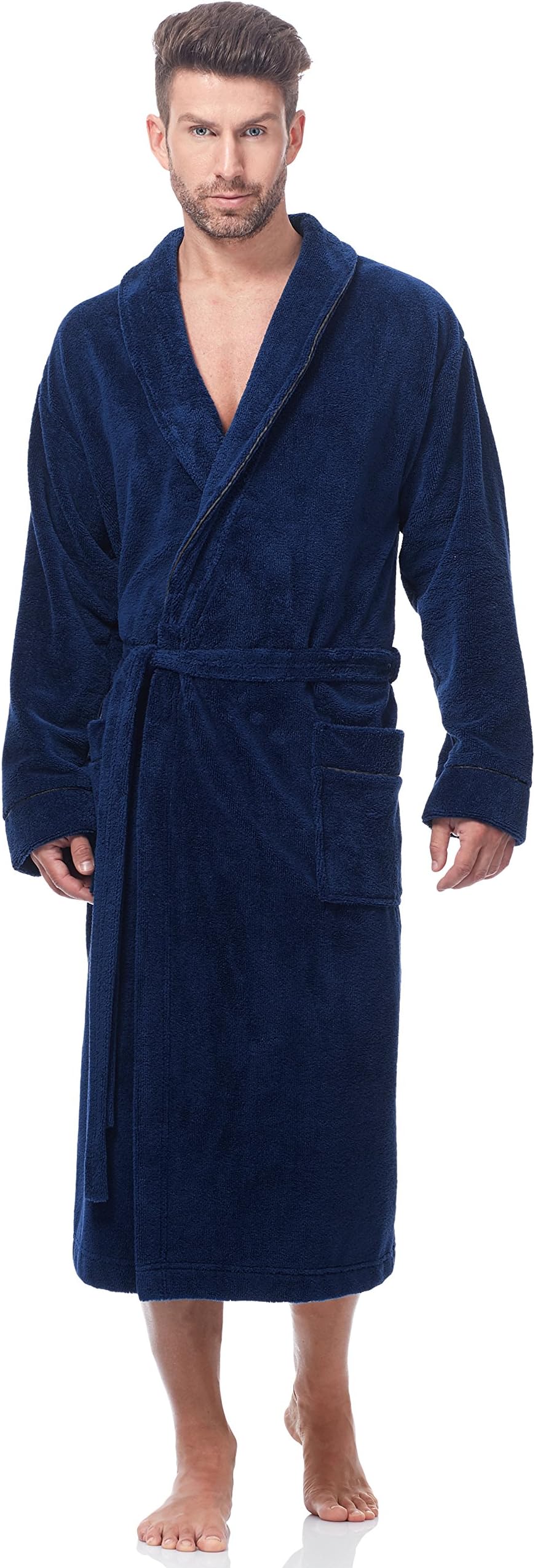 Timone Men's Bamboo Fibers Bathrobe TILL2003