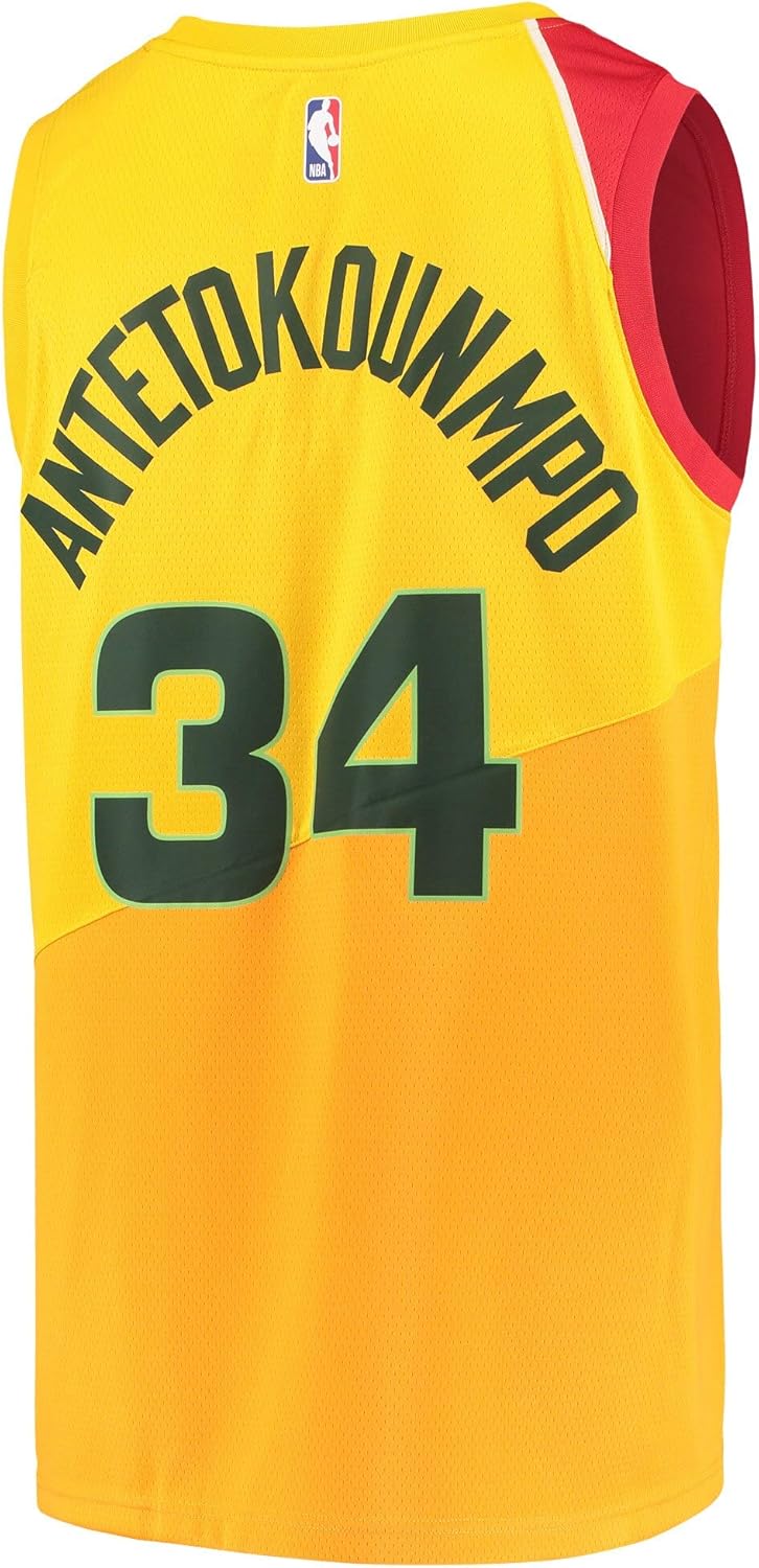 giannis jersey yellow