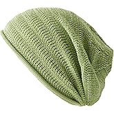 CHARM Mens Summer Sports Knit Beanie - Womens Slouchy Sweat Absorbing Hat