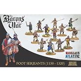 Wargames Atlantic Age of Chivalry Foot Serjeants (1100-1320) AC002