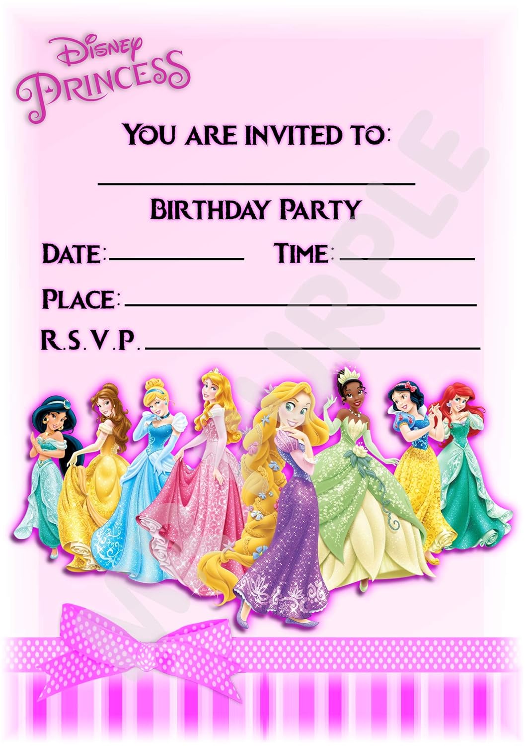 Disney The Incredibles 2 Birthday Party Invites Portrait Design
