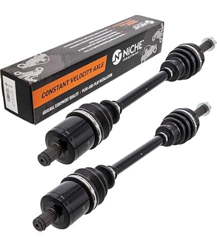 Amazon.com: NICHE Front CV Axle Drive Shaft for Polaris Ranger 400