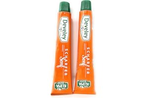 Develey Hot Tube Mustard Imported German Gourmet Mustard, Gourmet 2 Pack 6.76 Ounce