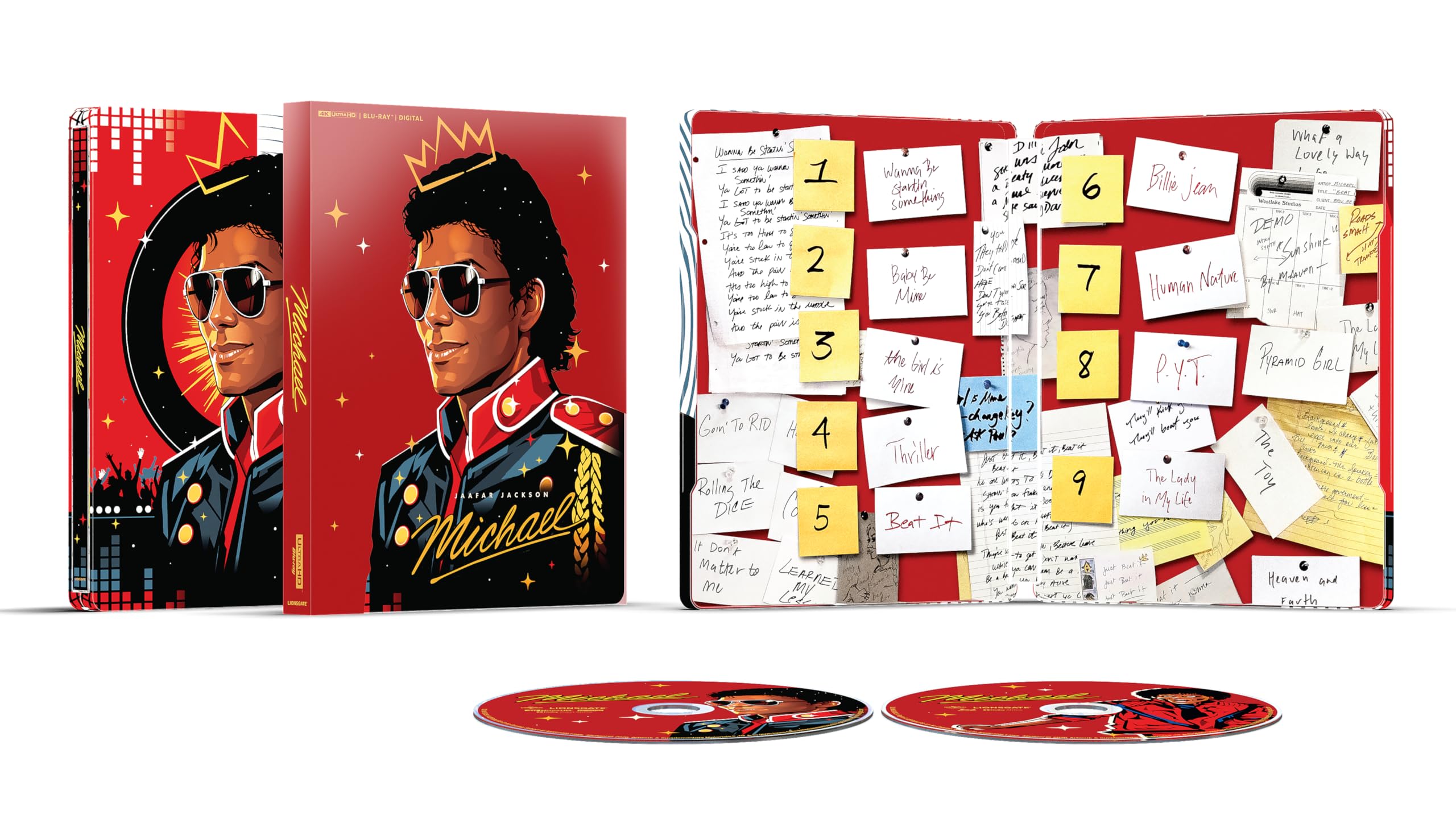 MICHAEL (2026) 4K + BLURAY + DIGITAL STEELBOOK EXCLUSIVO DE AMAZON