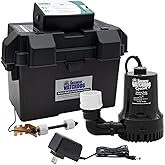The Basement Watchdog Special CONNECT Battery Backup Sump Pump System w/Copper-Wound Motor, 2,890 GPH (BWSP); WiFi-Capable w/Add-on Module