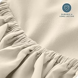 Bare Home Fitted Bottom Sheet King Size - Premium