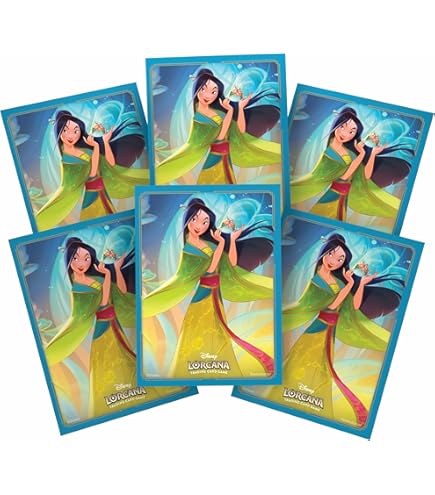 lorcana rarest card Amazon.com: Ravensburger Disney Lorcana TCG Card Sleeves Featuring Sisu –  Divine Water Dragon by Grace Tran | 65 Protective Sleeves for TCG Decks