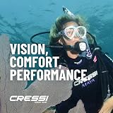 Cressi Big Eyes Evo Alpha Ultra Dry Snorkel Set Adults Silicone Mask view 7