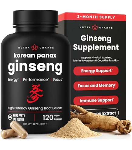 Amazon.com: The Vitamin Shoppe Korean Ginseng Whole Root 648mg