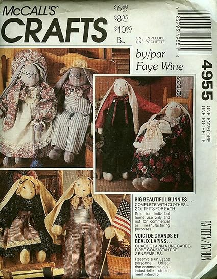 mccalls bunny pattern