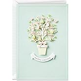 Hallmark Signature Easter Card (Spring Tree with Easter Egg Ornaments, Vintage Design)