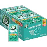 Tic Tac Wintergreen, On-the-Go Pocket-Sized Mints, 12 Pack, 100 Pieces Each | Refreshing Wintergreen Tic Tacs bulk, gluten-free, portable travel size pocket mints, for on the go fresh breath