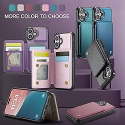 Vinich for iPhone 16 Plus 6.7" Wallet Case with