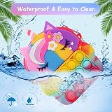 Ainiv Crossbody Pop It Bag Unicorn Fidget Shoulder Bag 2 in 1 Colorful view 4