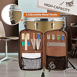 Damero Drum Stick Bag, Waxed Canvas Mallets