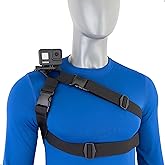 STUNTMAN High-Stability Shoulder Mount for Action Cameras | Fits GoPro, DJI Osmo (Action 6, Action 5 Pro, 4, 3), Insta360 (Ace Pro 2, Ace Pro, Ace), and others with a 2-prong mount
